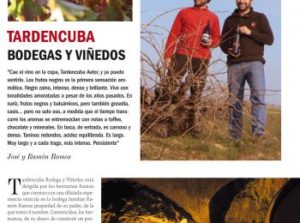 Tardencuba autor en vinos y restaurantes